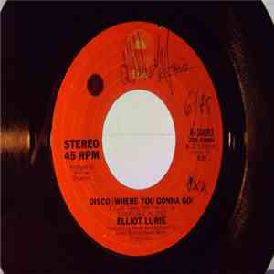 Elliot Lurie - Disco (Where You Gonna Go)