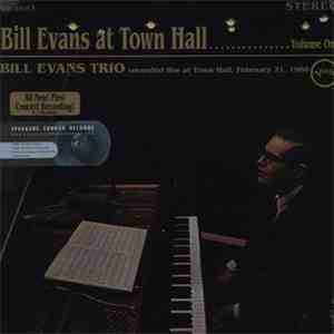 Bill Evans Trio - At Town Hall, Volume One