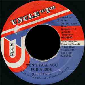 Crystal - Won't Take You For A Ride