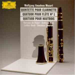 Mozart, Amadeus-Quartett, Gervase de Peyer, Andreas Blau, Lothar Koch - Clarinet Quintet, Flute Quartet, Oboe Quartet