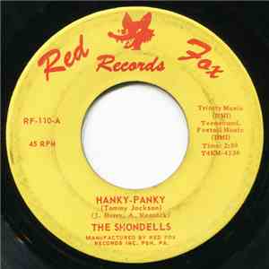 The Shondells - Hanky-Panky / Thunderbolt