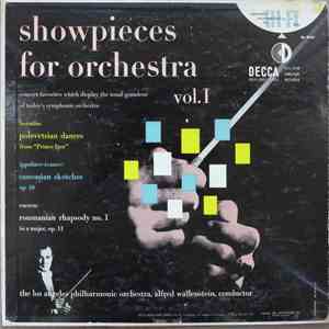 Los Angeles Philharmonic Orchestra, Alfred Wallenstein - Showpieces For Orchestra -Volume I