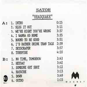 Sator - Headquake