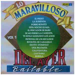 Various - Lo Maravilloso Del Ayer Bailable Vol.1