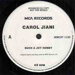 Carol Jiani - Such A Joy Honey