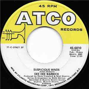 Dee Dee Warwick - Suspicious Minds