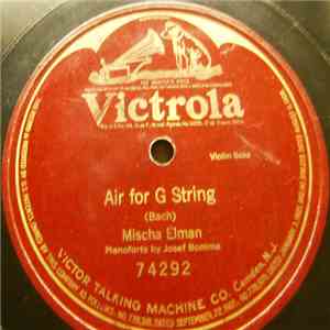 Mischa Elman - Air For G String