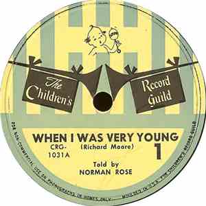 Richard Moore  - When I Was Very Young