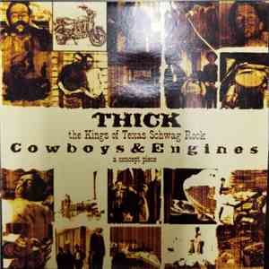 THICK the Kings of Texas Schwag Rock - Cowboys & Engines