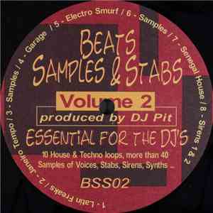 DJ Pit - Beats Samples & Stabs Volume 2