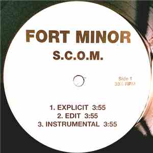 Fort Minor - S.C.O.M. / Dolla / Get It / Spraypaint & Ink Pens
