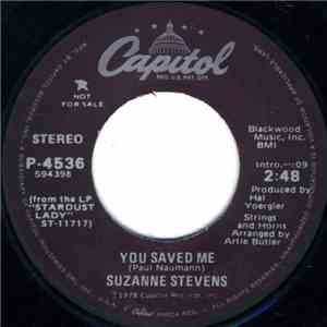 Suzanne Stevens - You Saved Me