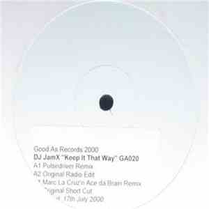 DJ JamX - !Keep It That Way!