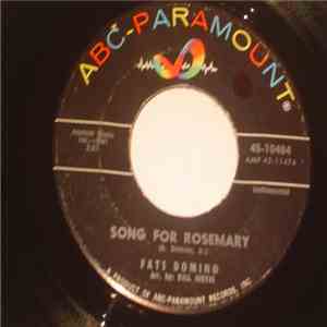 Fats Domino - Song For Rosemary / Red Sails In The Sunset