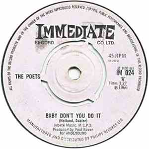 The Poets  - Baby Don't You Do It