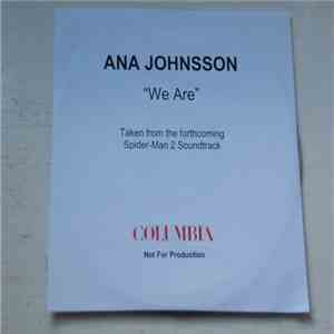 Ana Johnsson - We Are