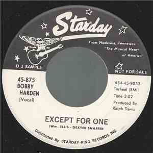 Bobby Harden  - Except For One