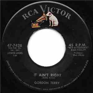 Gordon Terry - It Ain't Right / The Saddest Day