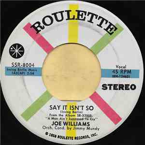 Joe Williams - Can't We Talk It Over
