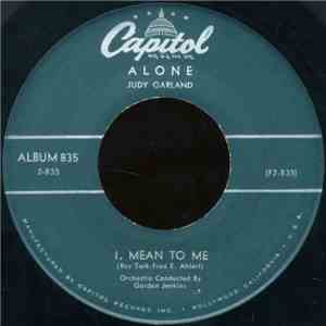 Judy Garland - Alone