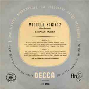 Wilhelm Strienz - German Songs