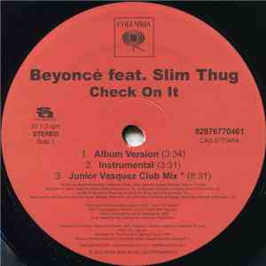 Beyoncé - Check On It
