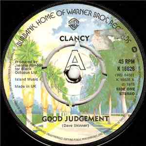 Clancy - Good Judgement / Leavin' Town