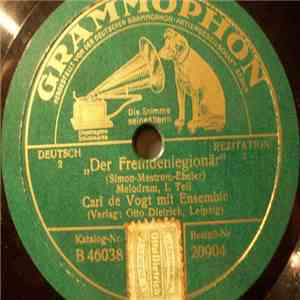 Carl de Vogt - Der Fremdenlegionär