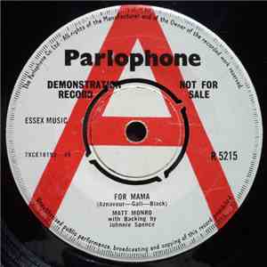 Matt Monro - For Mama