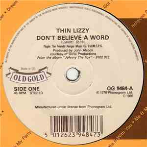 Thin Lizzy - Don't Believe A Word