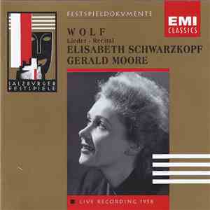 Wolf, Elisabeth Schwarzkopf, Gerald Moore - Lieder - Recital