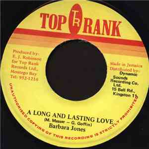Barbara Jones - A Long And Lasting Love