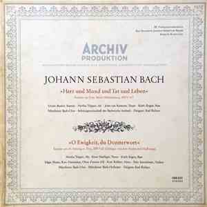 Johann Sebastian Bach, Ursula Buckel · Hertha Töpper · John van Kesteren · Kieth Engen · Münchener Bach-Chor · Solistengemeinschaft Der Bachwoche Ansbach · Karl Richter · Ernst Haefliger · Edgar Shann · Kurt Hausmann · Kurt Richter  · Fritz Sonnleitner · 