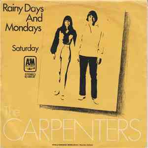 Carpenters - Rainy Days And Mondays