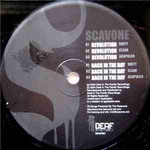 Scavone - Revolution / Back In The Day