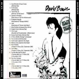 David Bowie - The Scary Monster Chronicles
