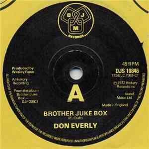 Don Everly - Brother Juke Box