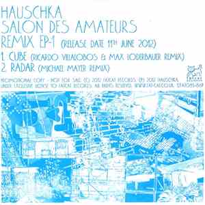 Hauschka - Salon Des Amateurs Remix EP- 1 & Remix EP-2