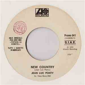 Jean-Luc Ponty / Disco Ettore - New Country / Disco Ettore