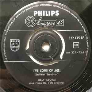Billy Storm ,med Frank De Vols Orkester - I've Come Of Age / This Is Always
