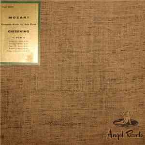 W. A. Mozart - Walter Gieseking - Complete Works For Piano Solo, Album 6