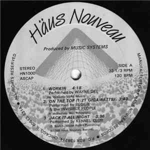 Häus Nouveau - Workin / On The Top (1.21 Gigawatts) / Jack It All Night
