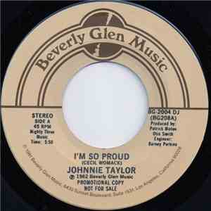Johnnie Taylor - I'm So Proud