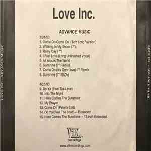 Love Inc. - Advance Music