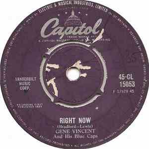 Gene Vincent And His Blue Caps - Right Now