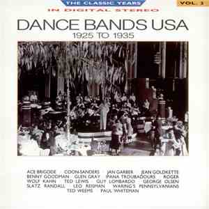 Various - Dance Bands U.S.A. 1925 To 1935