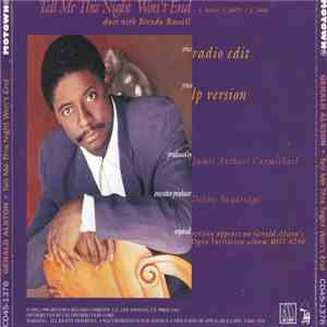 Gerald Alston - Tell Me This Night Won't End