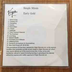 Simple Minds - Early Gold