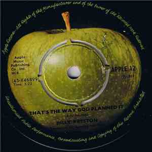 Billy Preston - That's The Way God Planned It