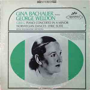 Grieg - Gina Bachauer, George Weldon, Royal Philharmonic Orchestra - Piano Concerto In A Minor - Norwegian Dances, Lyric Suite